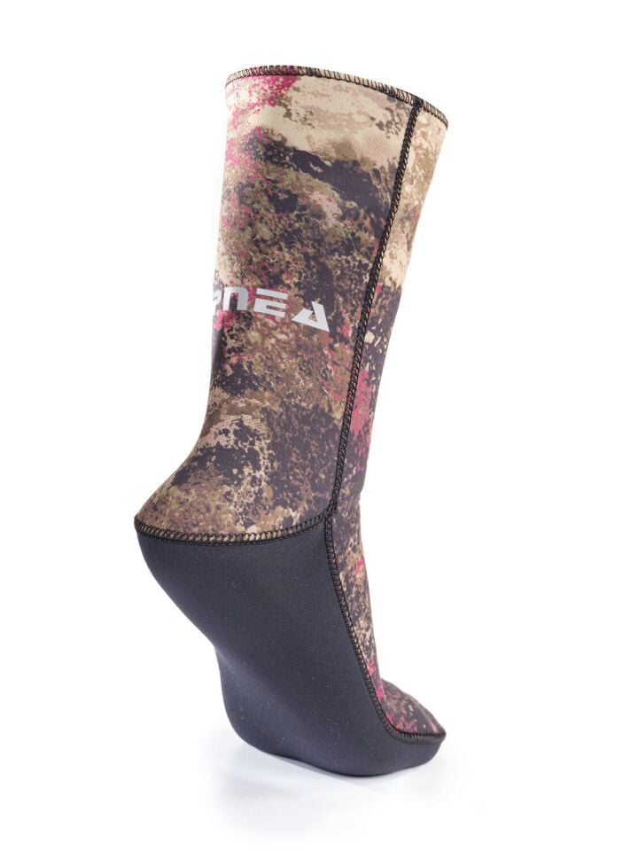 Apnea 5mm İçi Dışı Jarse Çorap Kamuflaj