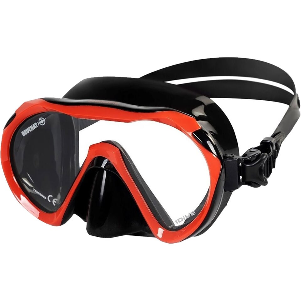 Beuchat 1Dive Mask Dalış Maskesi - Red
