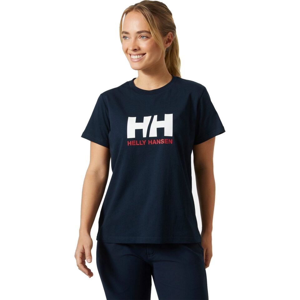 Helly Hansen HH Logo 3.0 Kadın T-Shirt Lacivert - XL