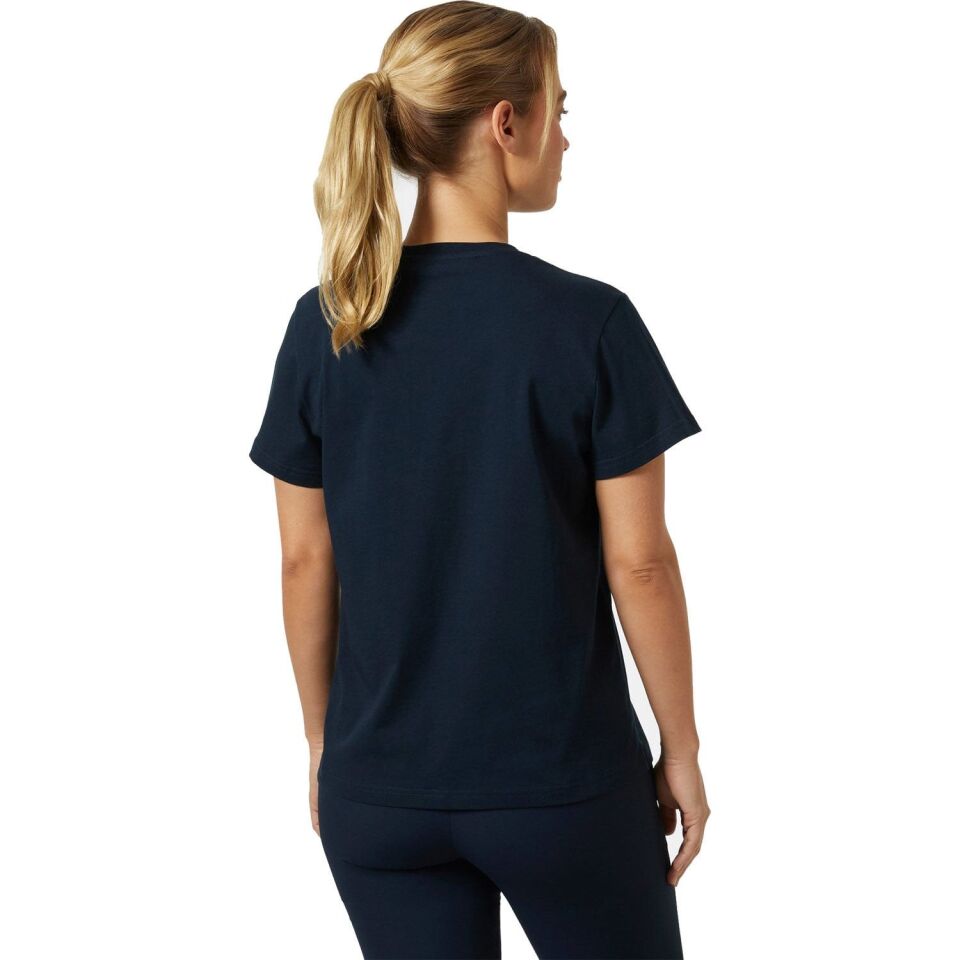 Helly Hansen HH Logo 3.0 Kadın T-Shirt Lacivert - XL