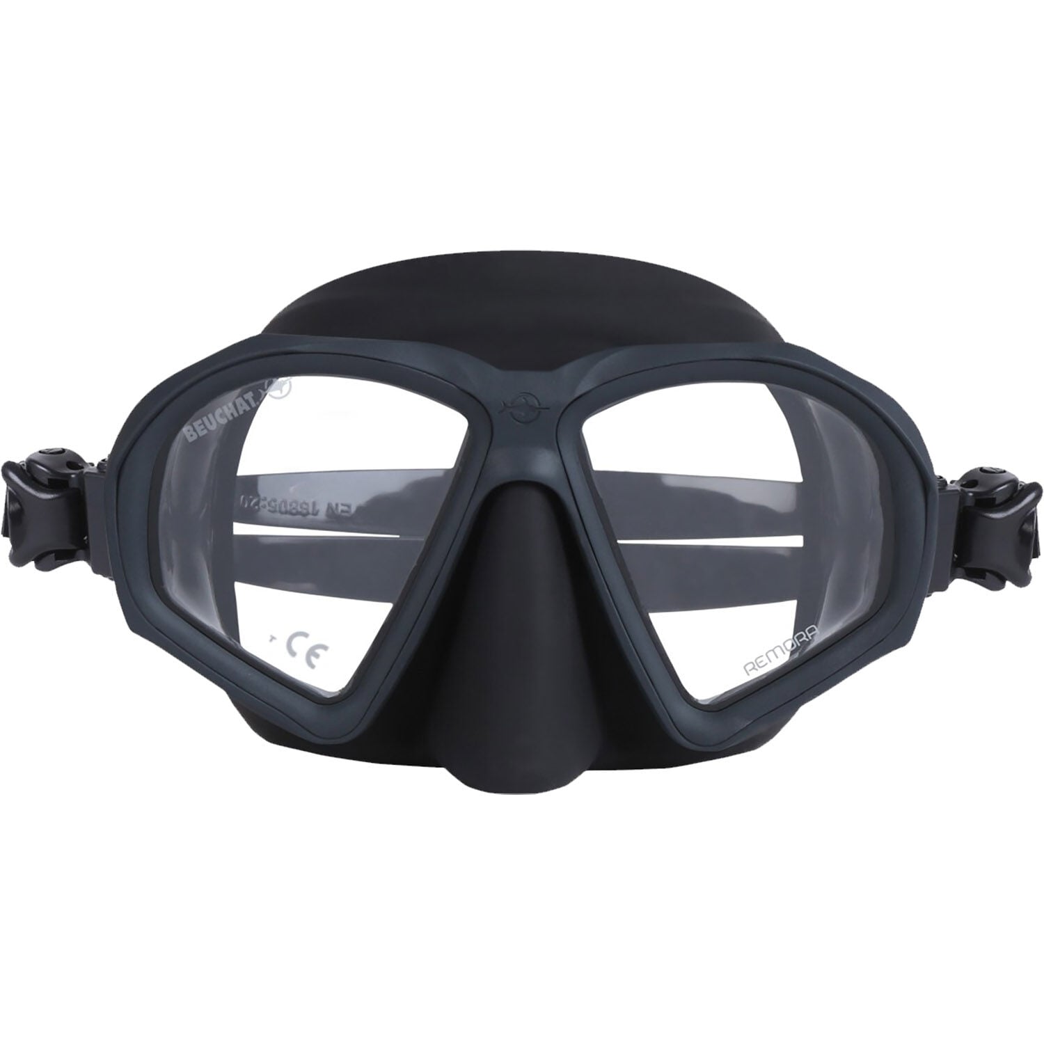 Beuchat Remora Mask Dalış Maskesi - Black