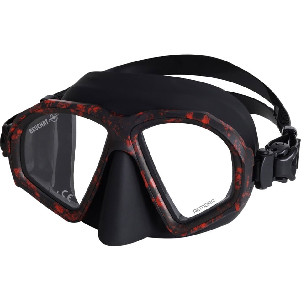 Beuchat Remora Mask Dalış Maskesi - Red Camo
