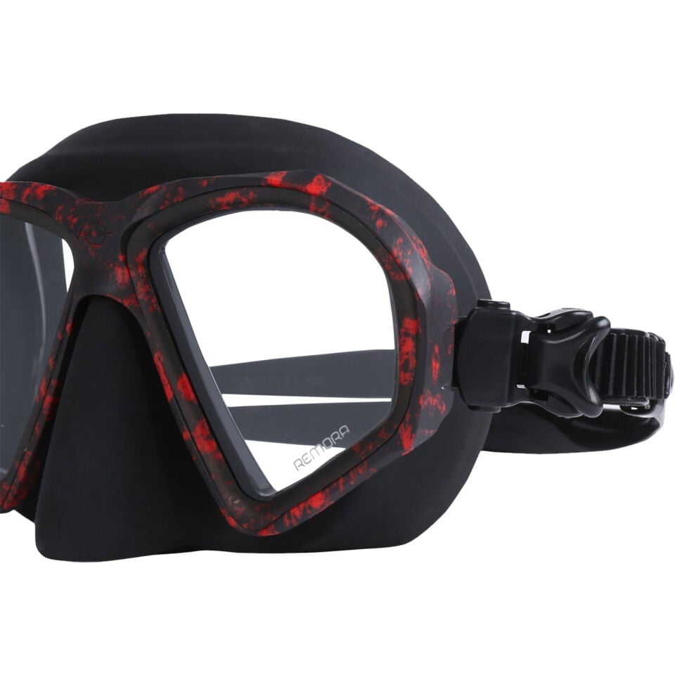 Beuchat Remora Mask Dalış Maskesi - Red Camo