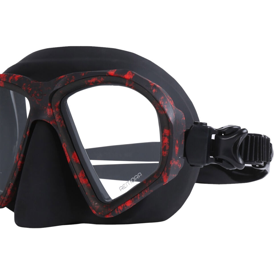 Beuchat Remora Mask Dalış Maskesi - Red Camo