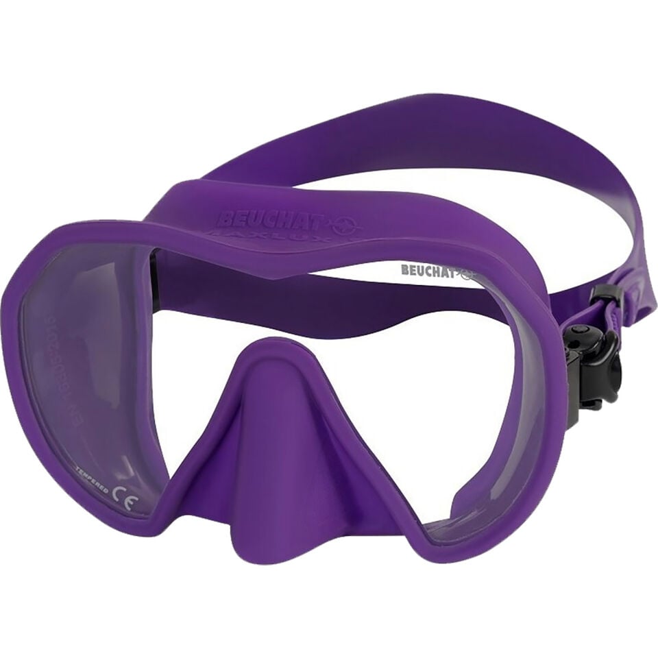 Beuchat Maxlux S Mask Dalış Maskesi - Dark Purple