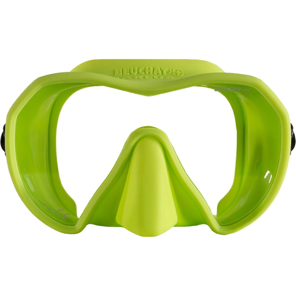 Beuchat Maxlux S Mask Dalış Maskesi - Acid Green