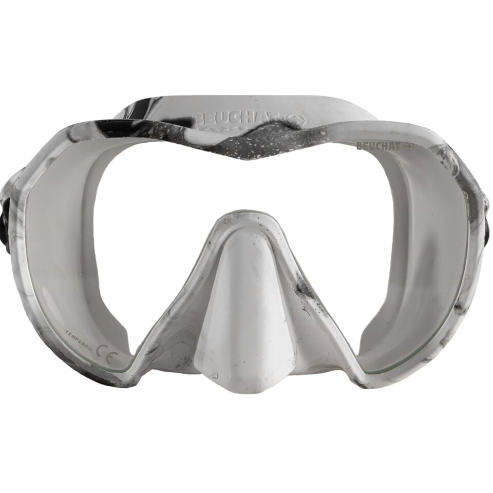 Beuchat Maxlux S Mask Dalış Maskesi - Marble