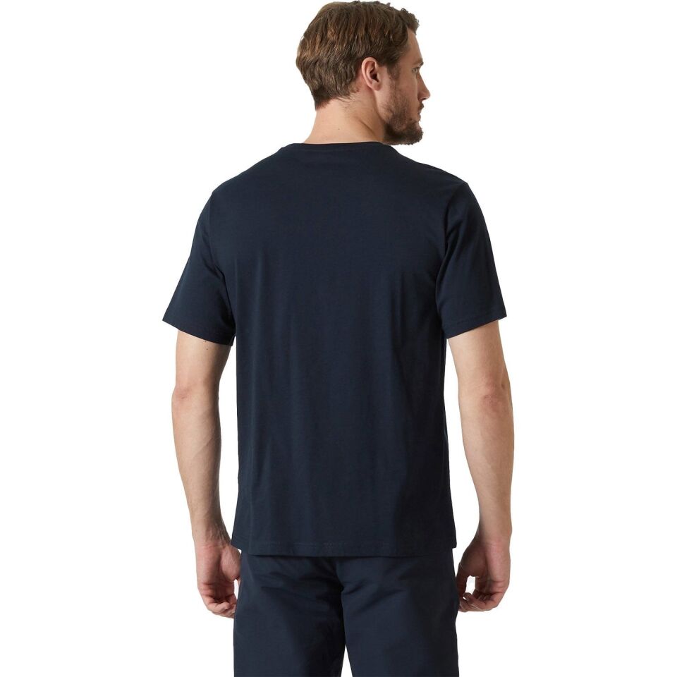 Helly Hansen HH Logo 3.0 Erkek T-Shirt Lacivert - 2XL