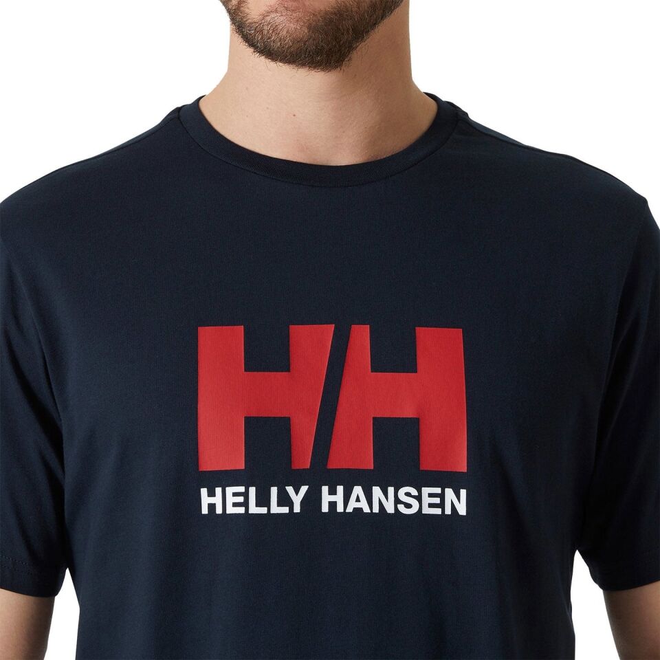 Helly Hansen HH Logo 3.0 Erkek T-Shirt Lacivert - 2XL