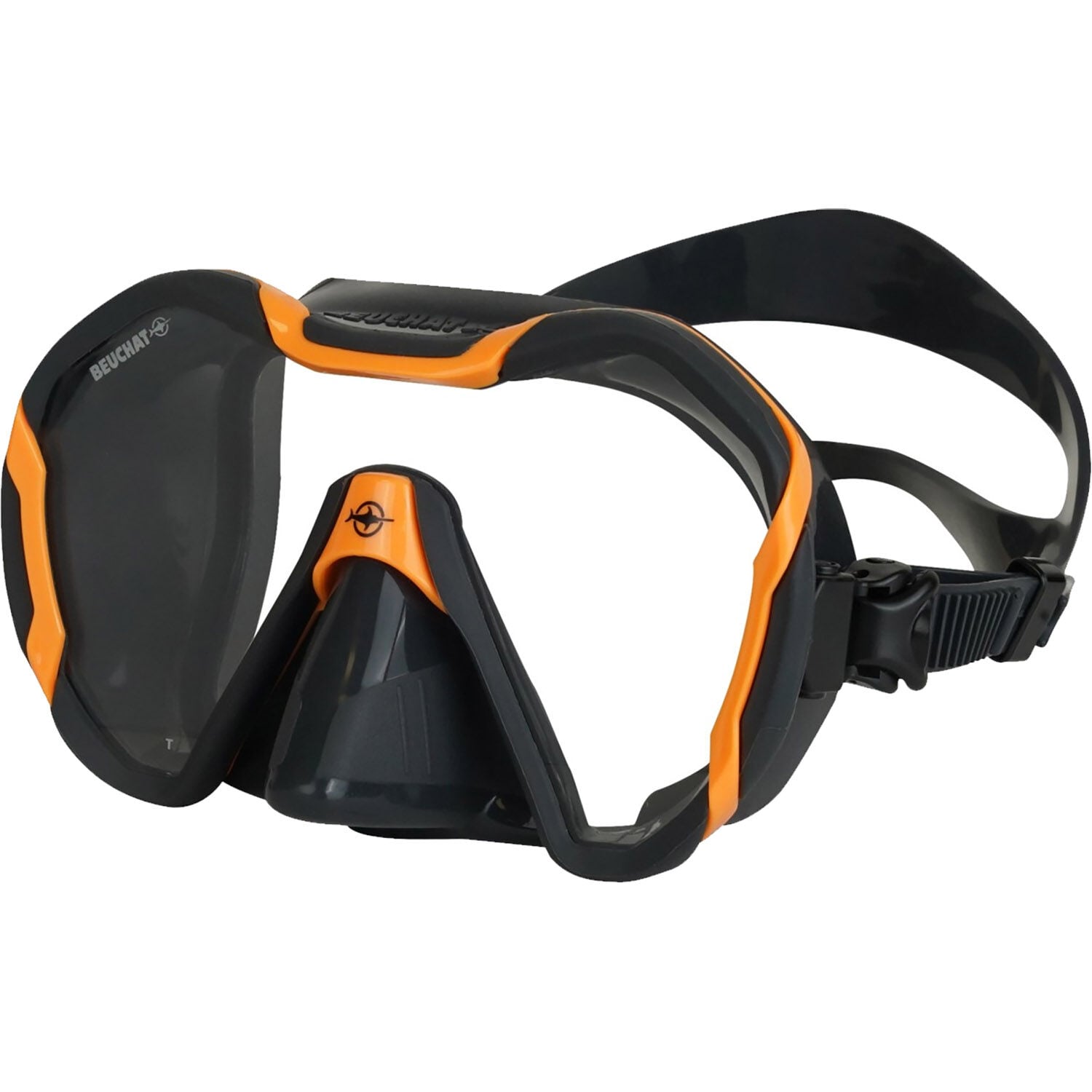 Beuchat Maxlux Evo Mask Dalış Maskesi - Neon Orange