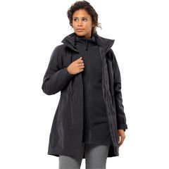 Jack Wolfskin Ottawa 3in1 Kadın Ceket Siyah - XL