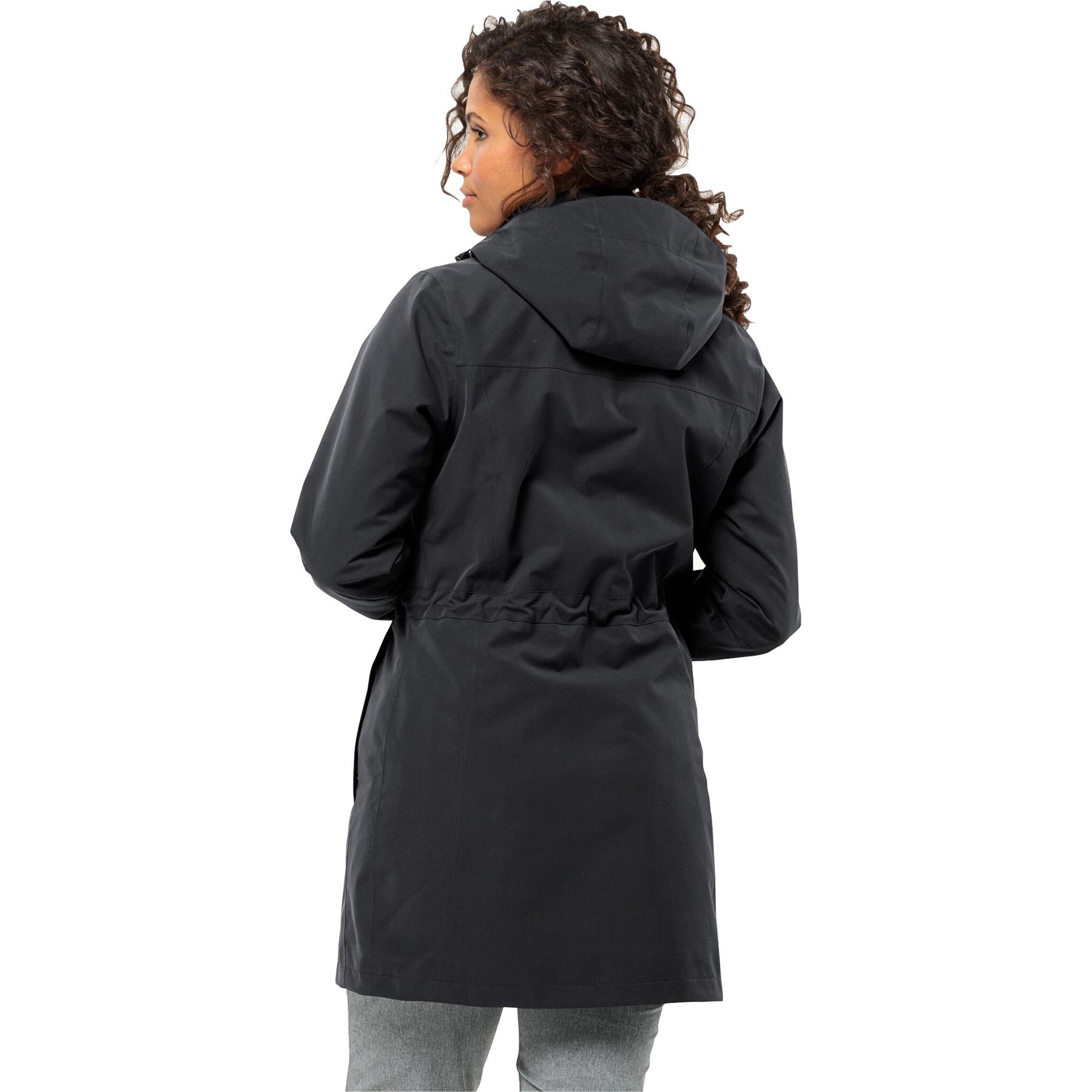 Jack Wolfskin Ottawa 3in1 Kadın Ceket Siyah - XL
