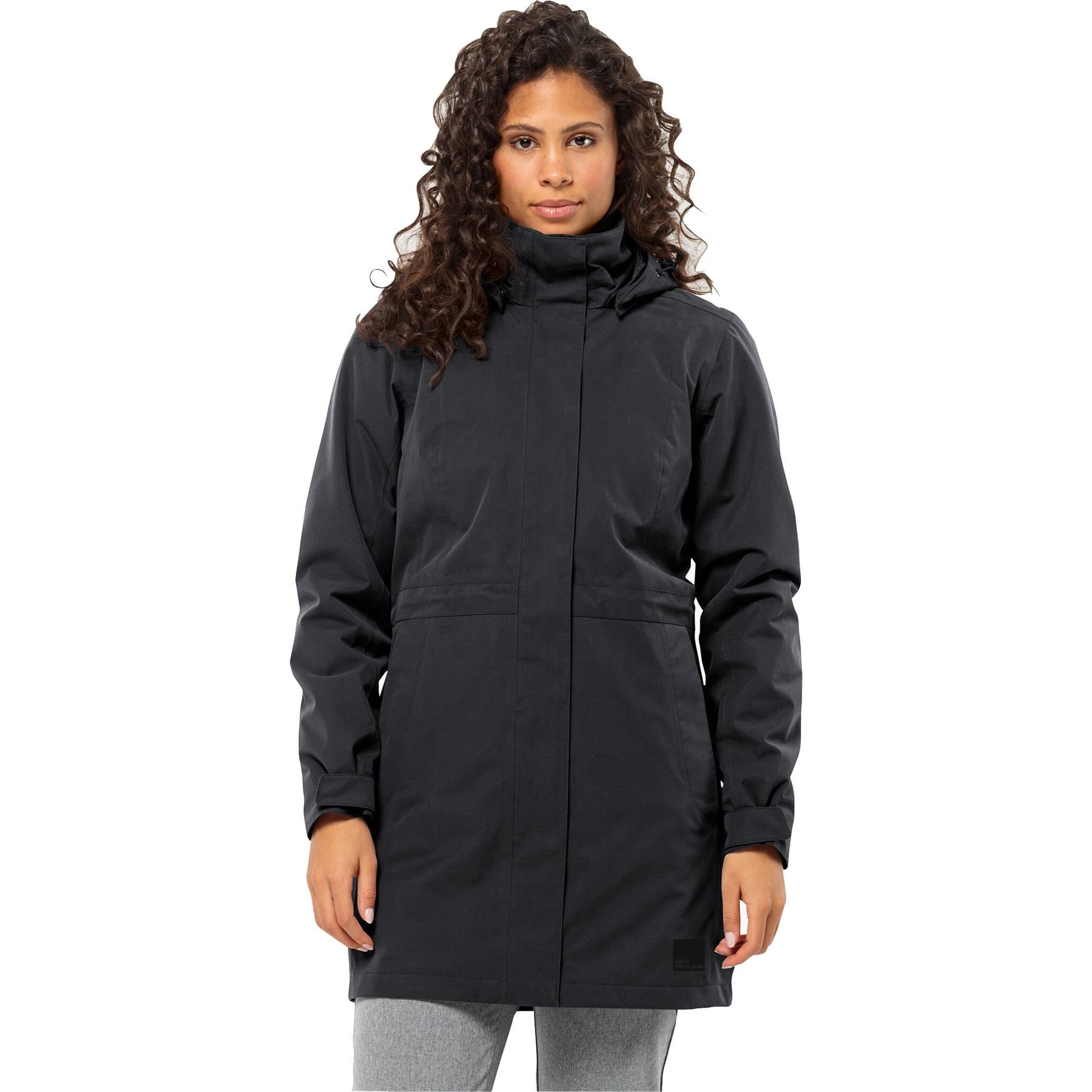 Jack Wolfskin Ottawa 3in1 Kadın Ceket Siyah - XL