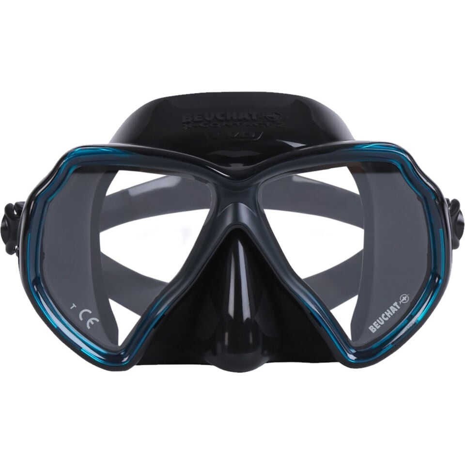 Beuchat X-Contact 2 Evo Dalış Maskesi - Atoll Blue
