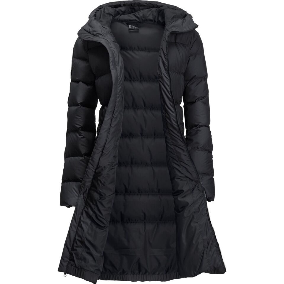 Jack Wolfskin Frozen Palace Coat Kadın Ceket Siyah - XS