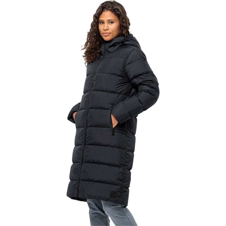 Jack Wolfskin Frozen Palace Coat Kadın Ceket Siyah - XS