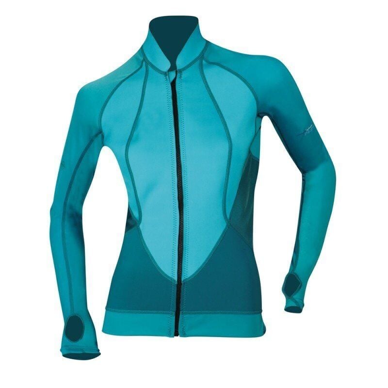 Beuchat Fermuarlı Rashguard 2mm Kadın Atoll