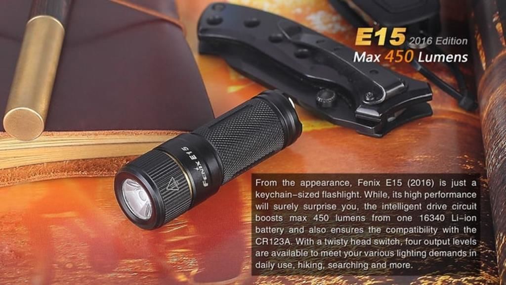 FENİX E15 450 LÜMEN EL FENERİ