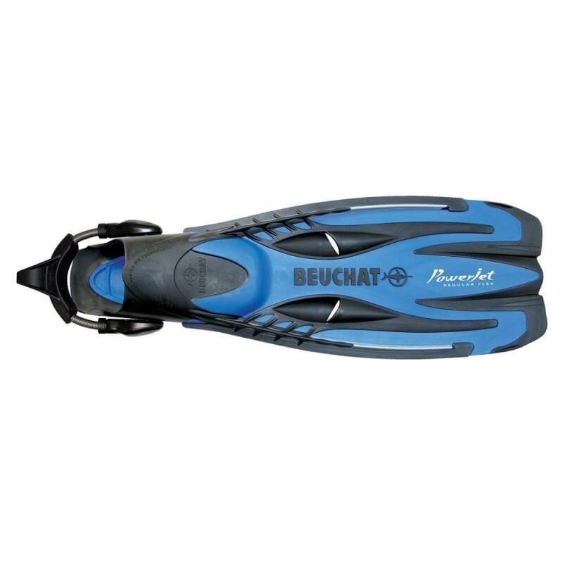 BEUCHAT Palet Açık POWERJET, Çelik Yaylı Kayış ile