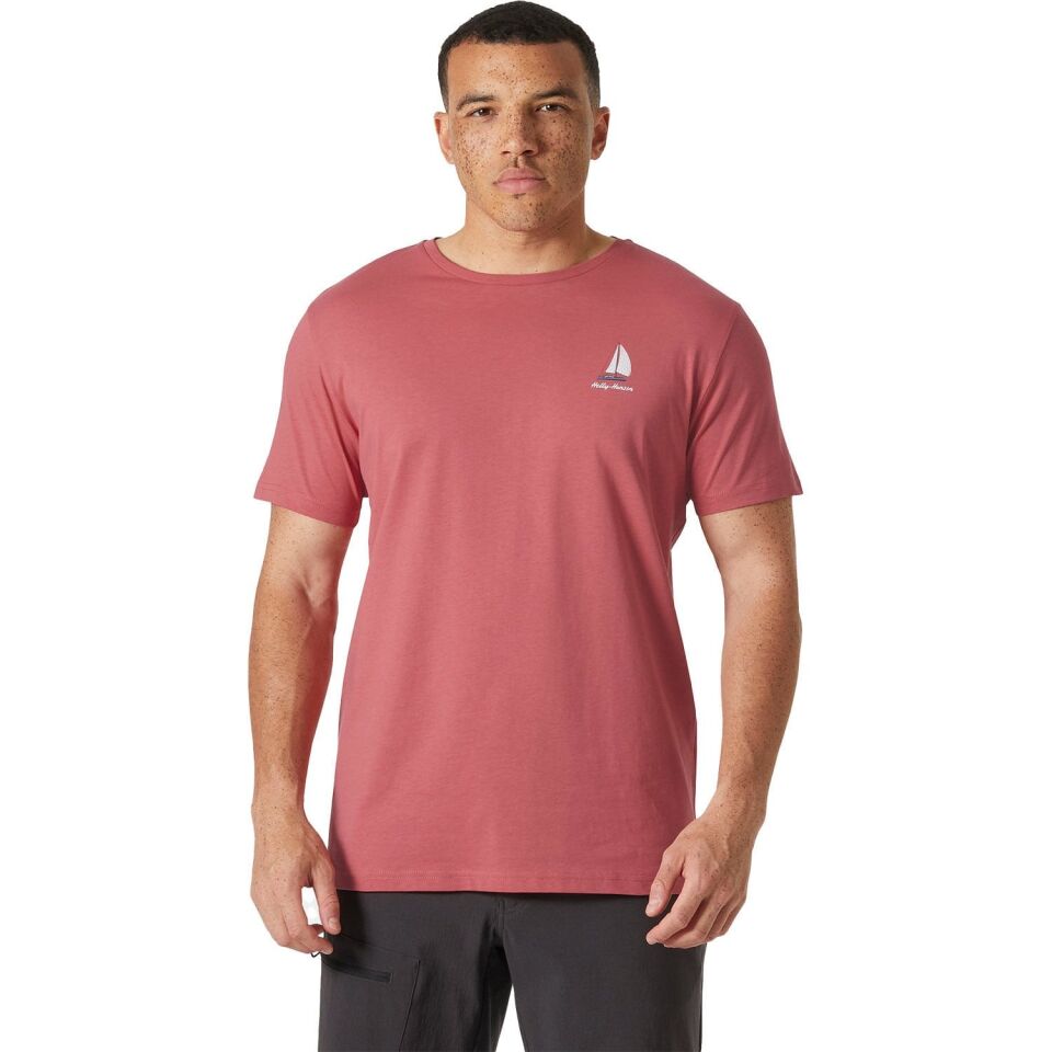 Helly Hansen Shoreline 3.0 Erkek T-Shirt Kırmızı - XL
