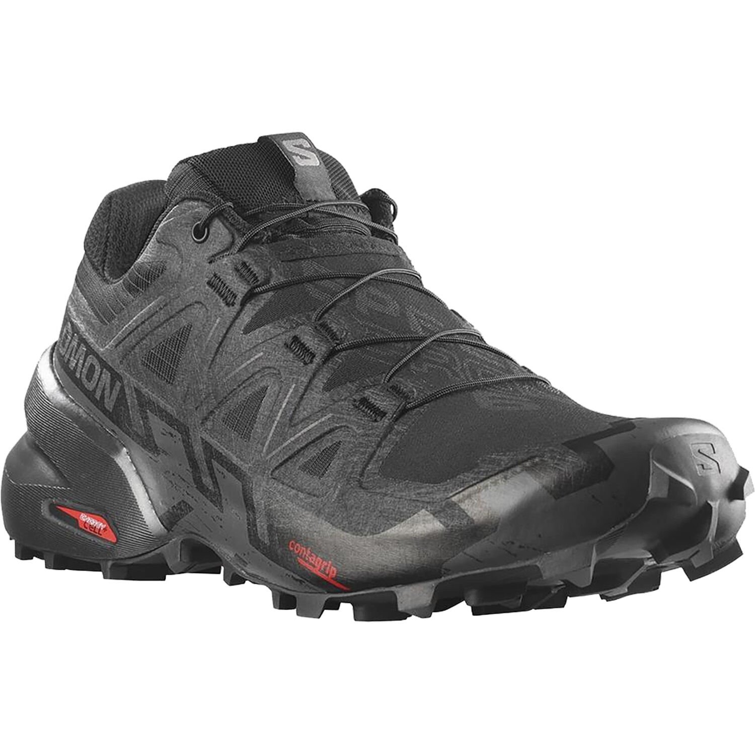 Salomon Speedcross 6 Erkek Ayakkabı Siyah - 44