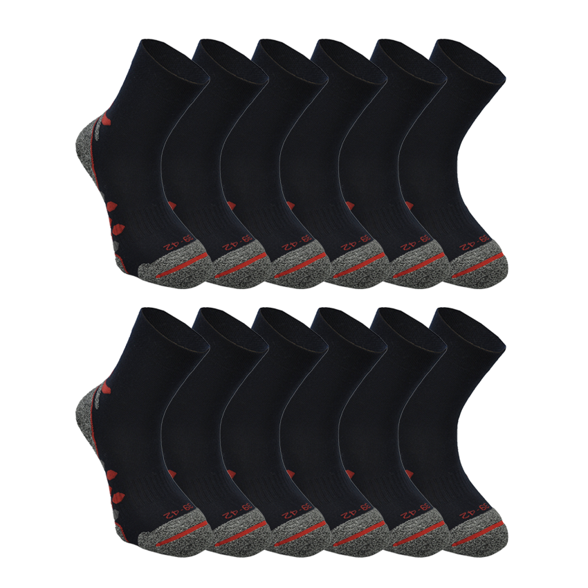 Najdorf Outdoor Günlük Spor Çorap 12'li