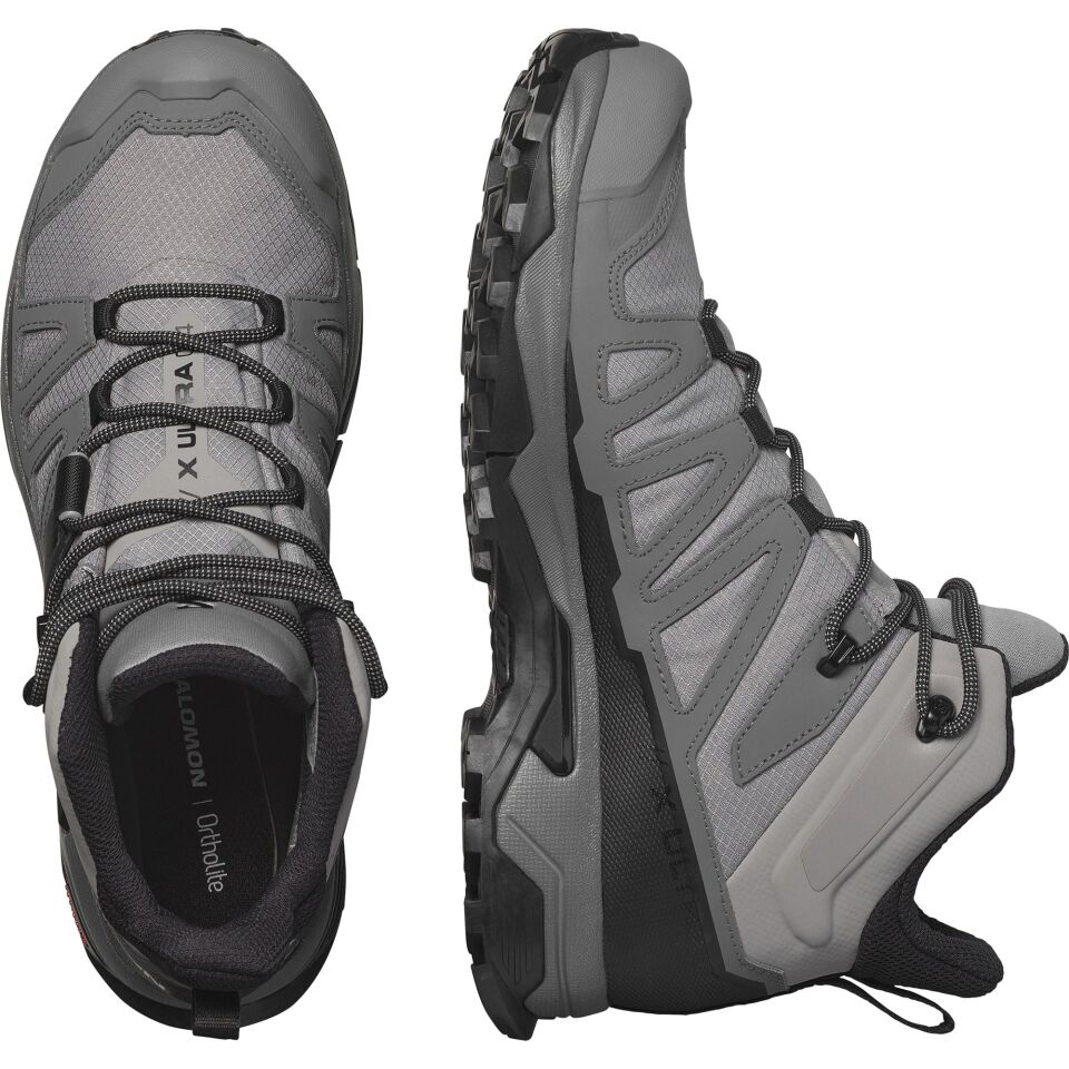 Salomon X Ultra 4 Mid Gore-Tex Erkek Bot Gri - 45