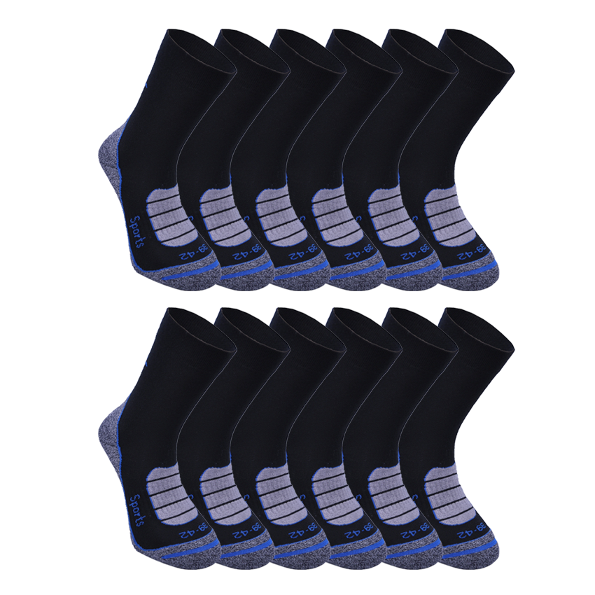 Najdorf Outdoor Günlük Spor Çorap 12'li