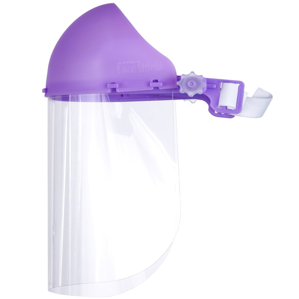 Apnea Face Shield Koruyucu Yüz Siperliği CE ve EN 166 Belgeli Lila