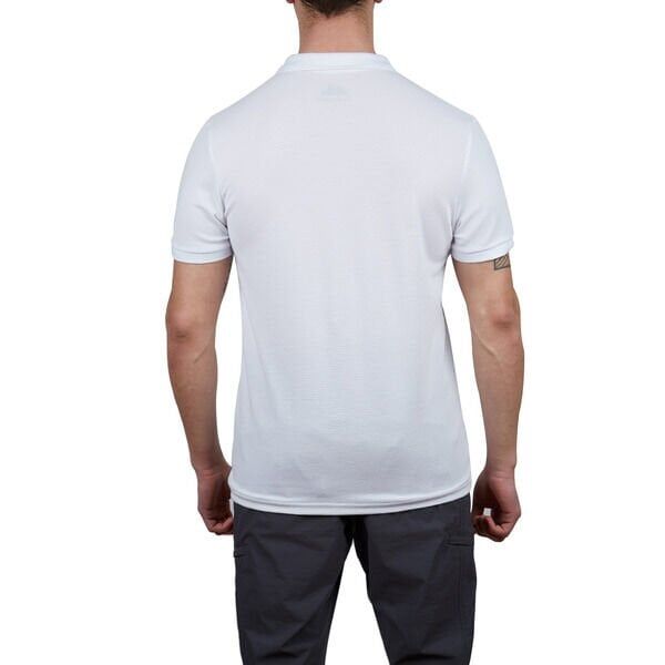 Alpinist Roc Erkek Polo T-Shirt Beyaz - XL