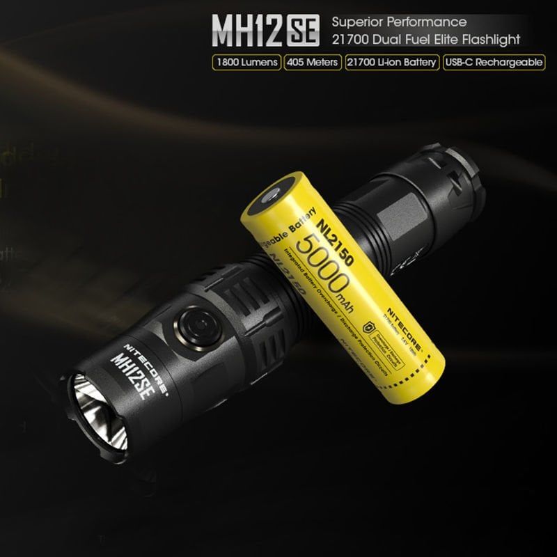Nitecore Mh12se 1800 Lumen El Fener
