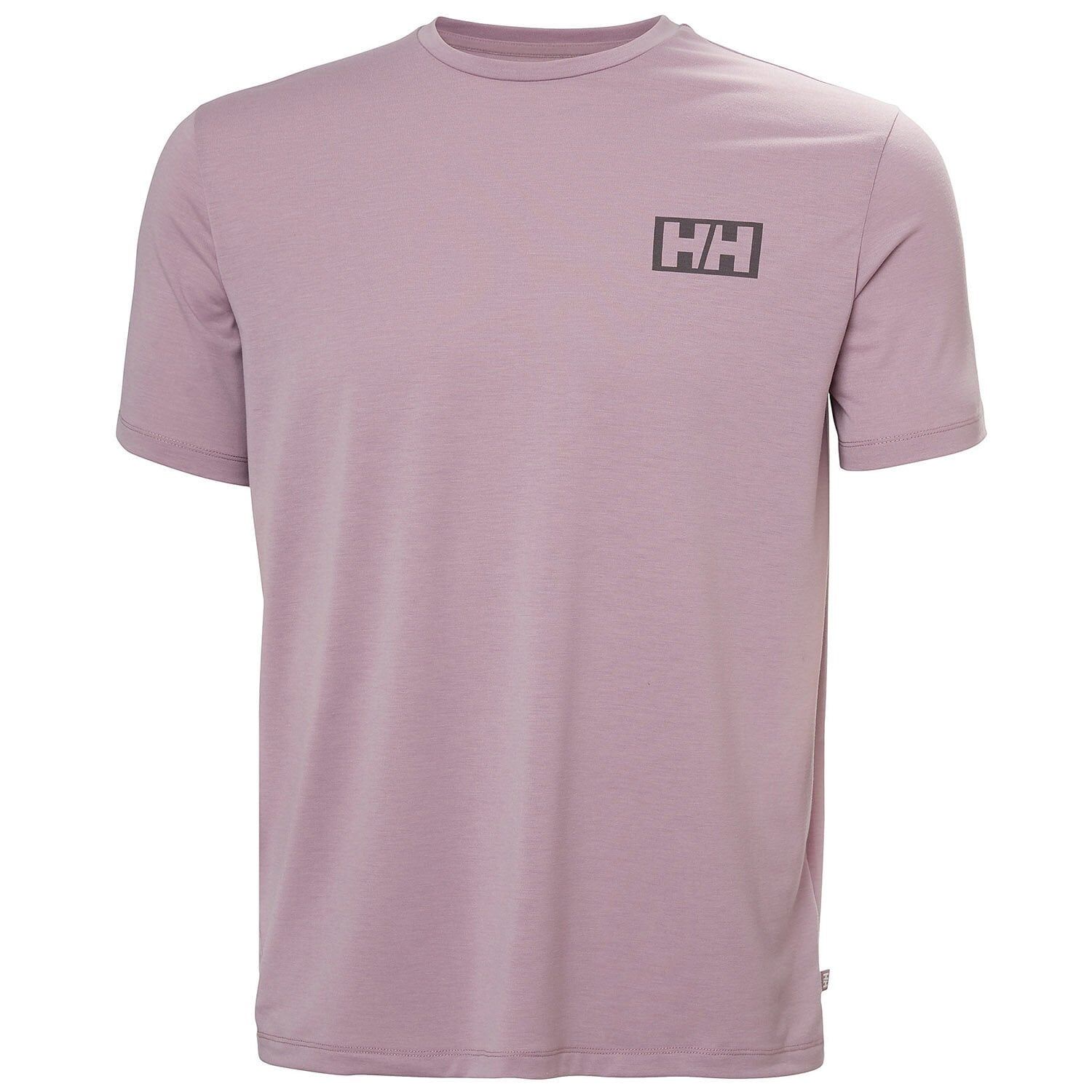 Helly Hansen Skog Recycled Graphic Erkek T-Shirt Mor - L