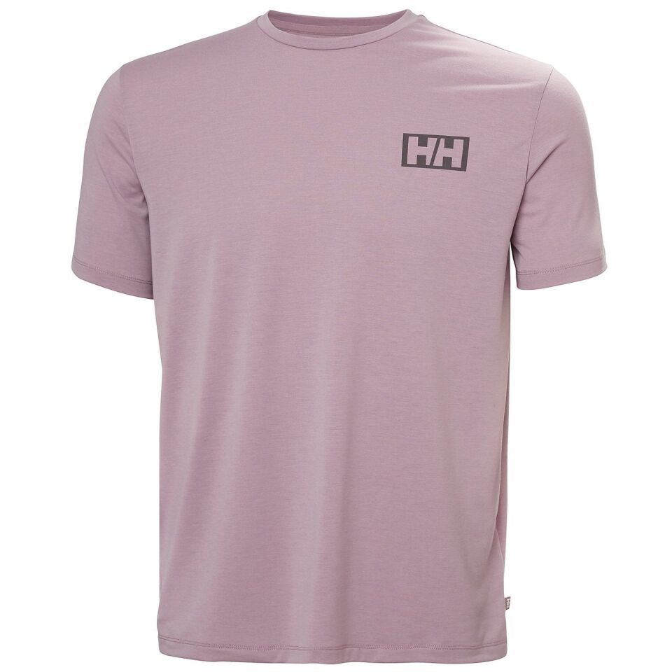 Helly Hansen Skog Recycled Graphic Erkek T-Shirt Mor - XL