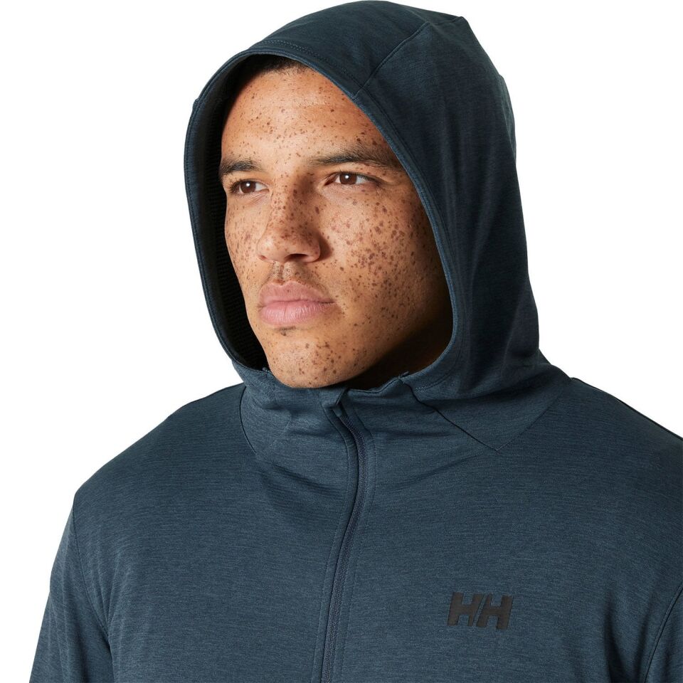 Helly Hansen Lifa Tech Lite Zip Hooded Erkek Sweatshirt Gri - L