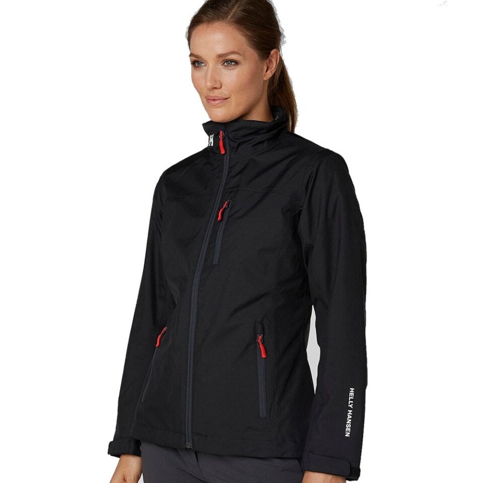 Helly Hansen Crew Midlayer Kadın Ceket Siyah - 5XL