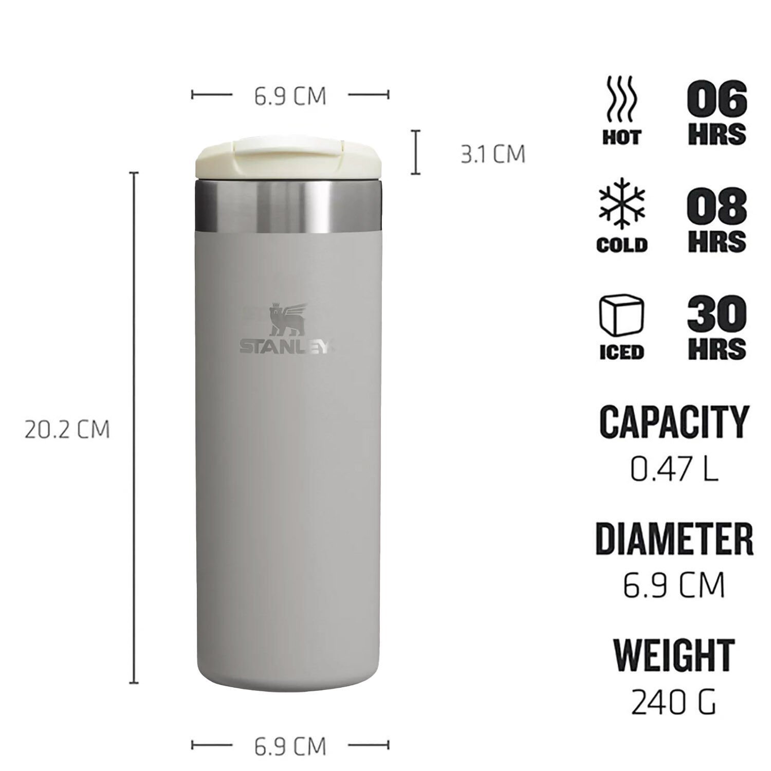 Stanley The AeroLight Transit 0,47L Termos Bardak