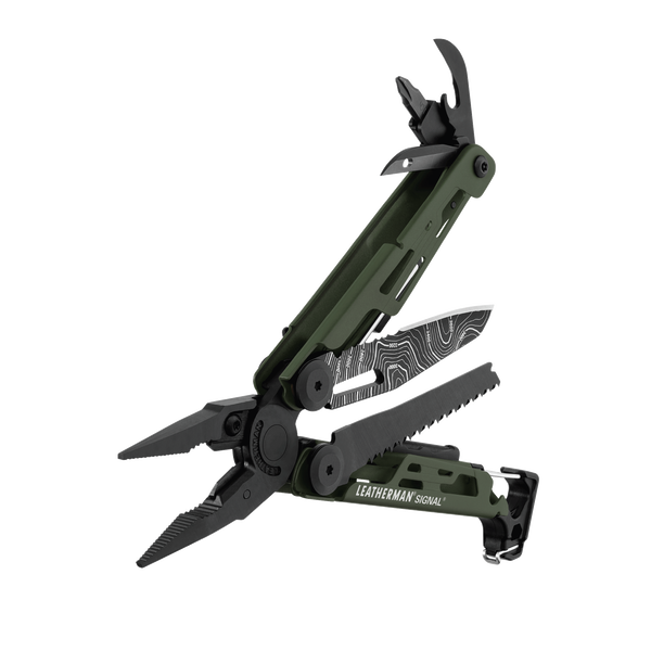 Leatherman Signal Green Topo Blade Multitool Çok Amaçlı Pense