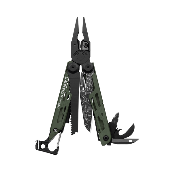 Leatherman Signal Green Topo Blade Multitool Çok Amaçlı Pense