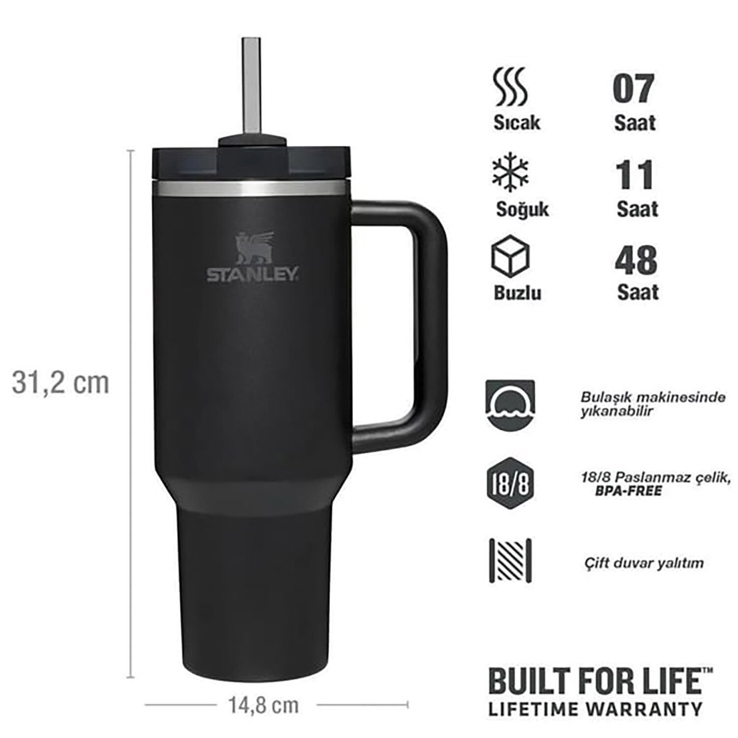 Stanley The Quencher H2.O Flowstate 1,18L Termos
