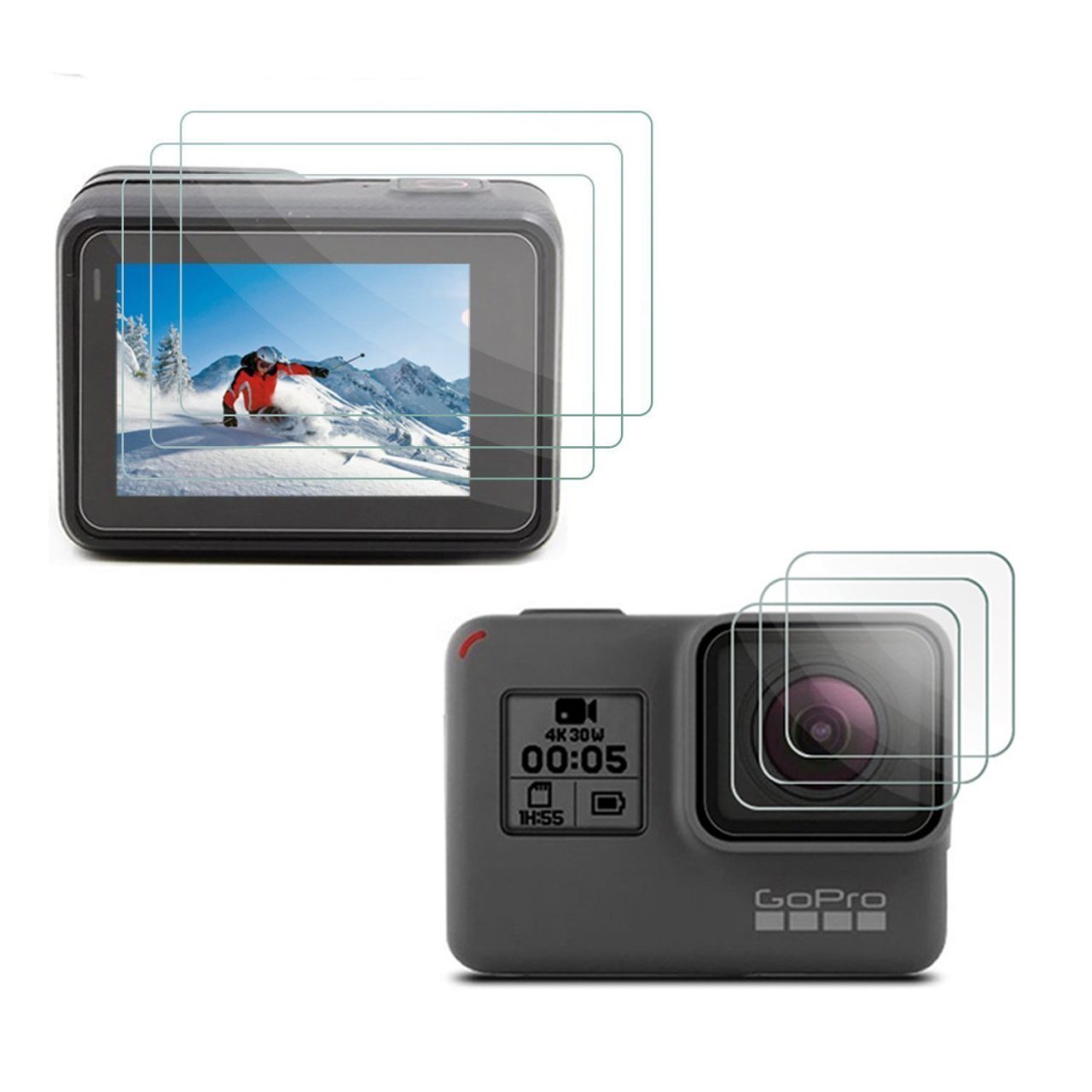 GoPro Hero 5 Black + İkili Şarj Cihazı Set