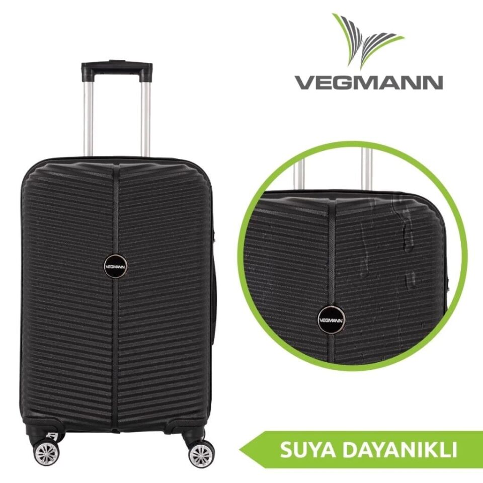 Vegmann Dynamic Siyah Valiz S - Siyah
