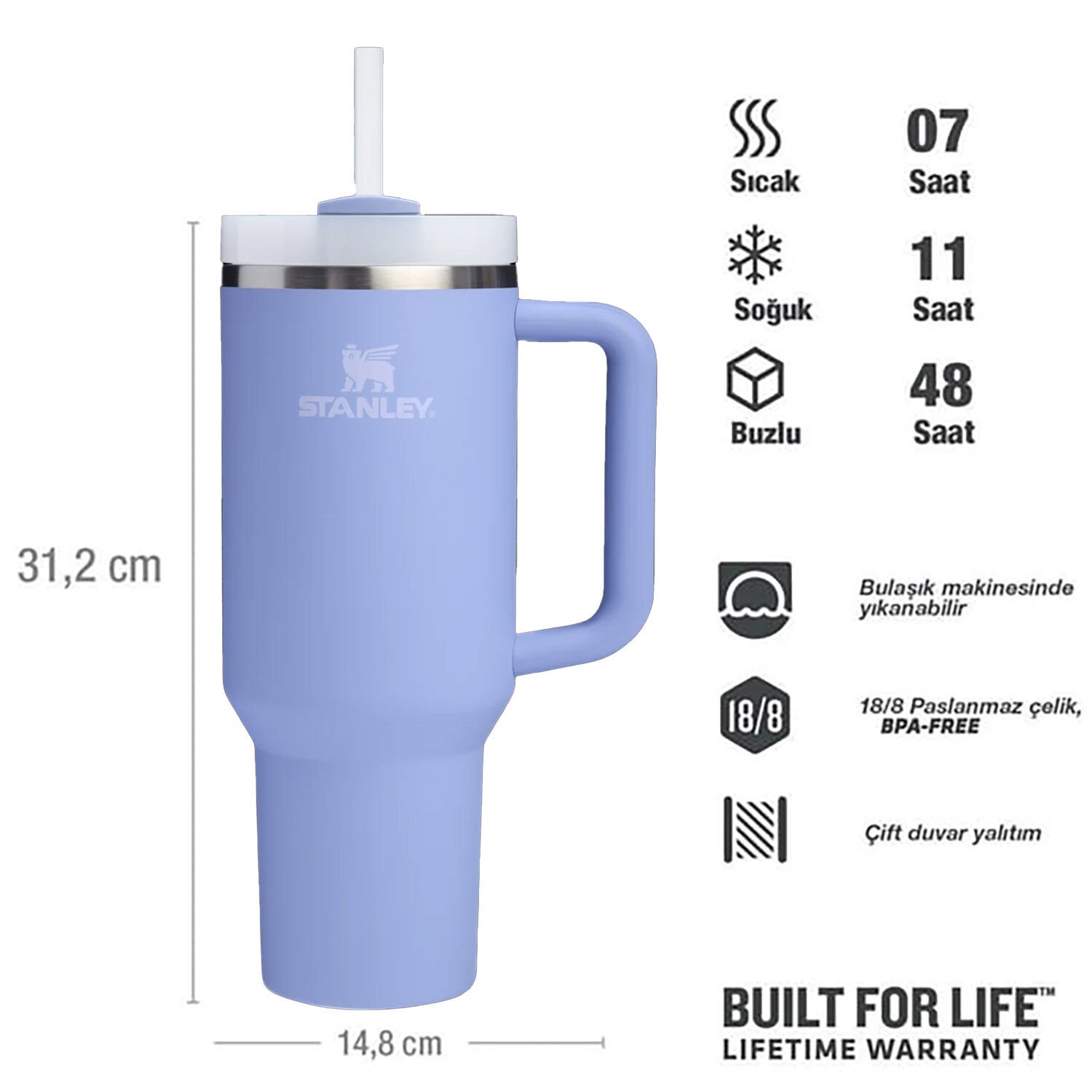 Stanley The Quencher H2.O Flowstate 1,18L Termos