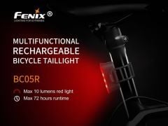 FENIX BC05R ŞARJ EDİLEBİLİR BİSİKLET ARKA IŞIĞI