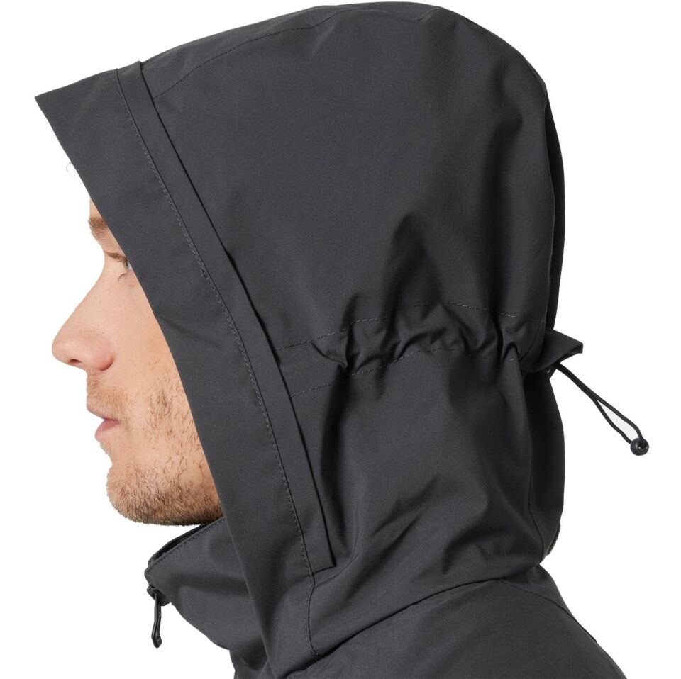 Helly Hansen HP Racing Lifaloft Hooded Erkek Ceket Gri - M