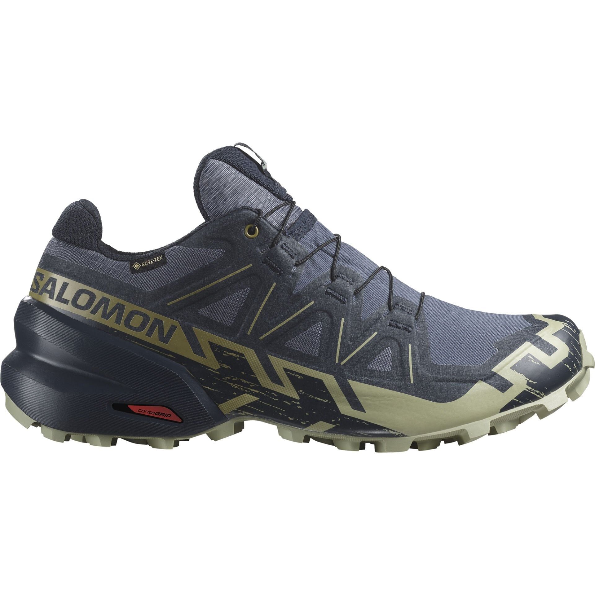 Salomon Speedcross 6 Gore-Tex Erkek Ayakkabı Gri - 40