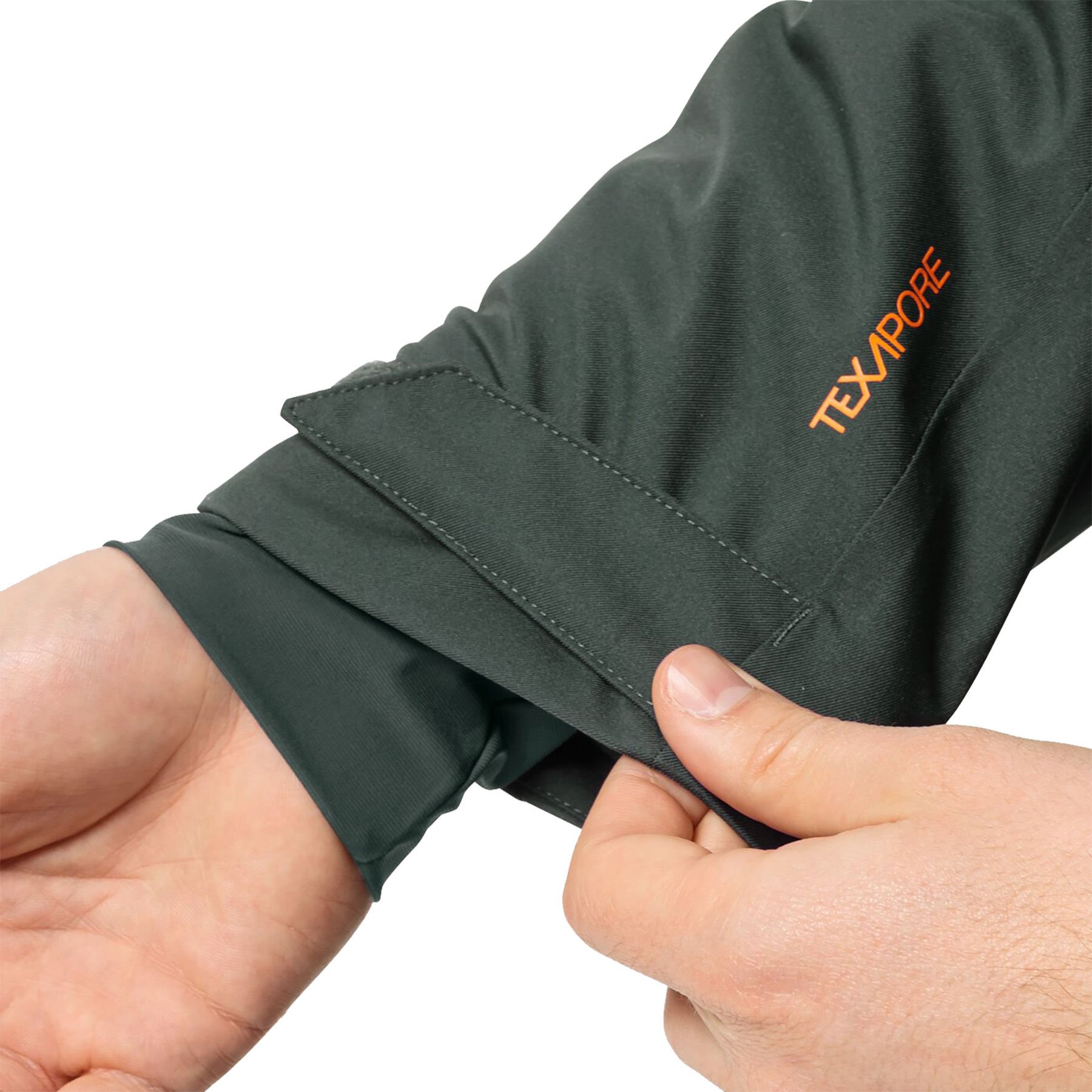 Jack Wolfskin Troposphere Erkek Ceket haki-siyah - XXXL