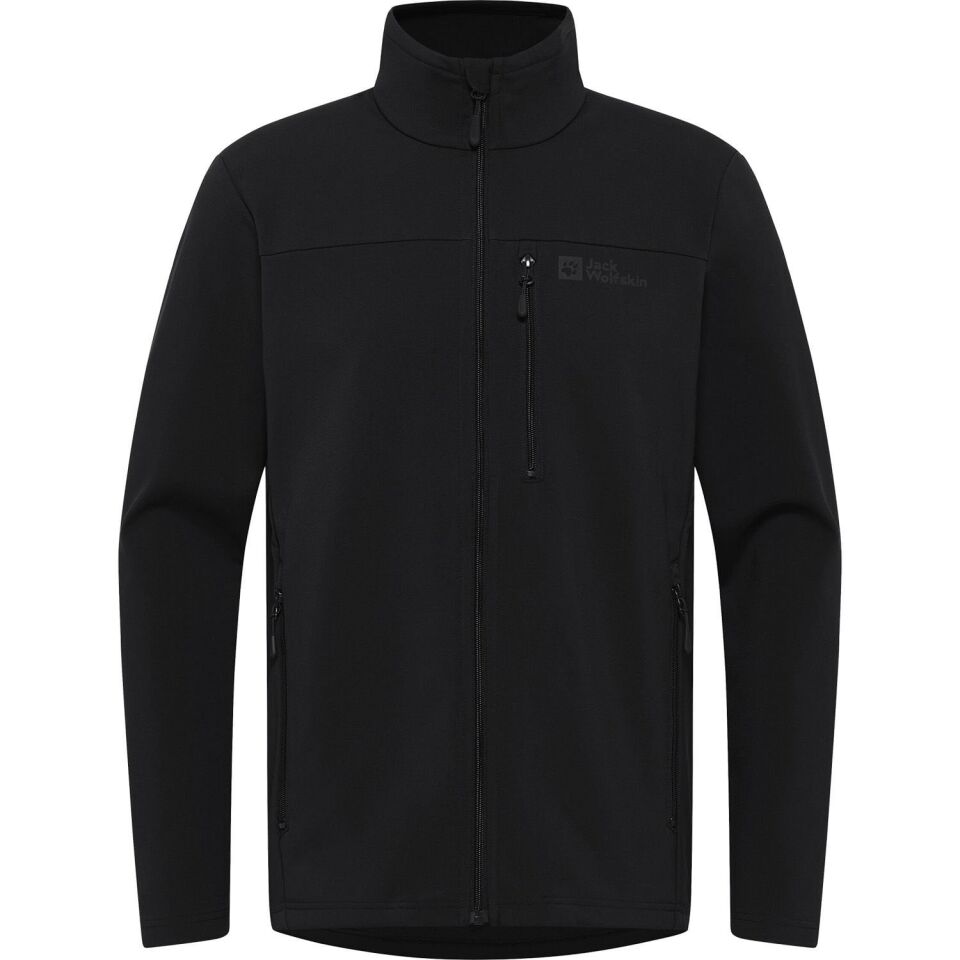 Jack Wolfskin Whirlwind Erkek Rüzgarlık Siyah - XXL