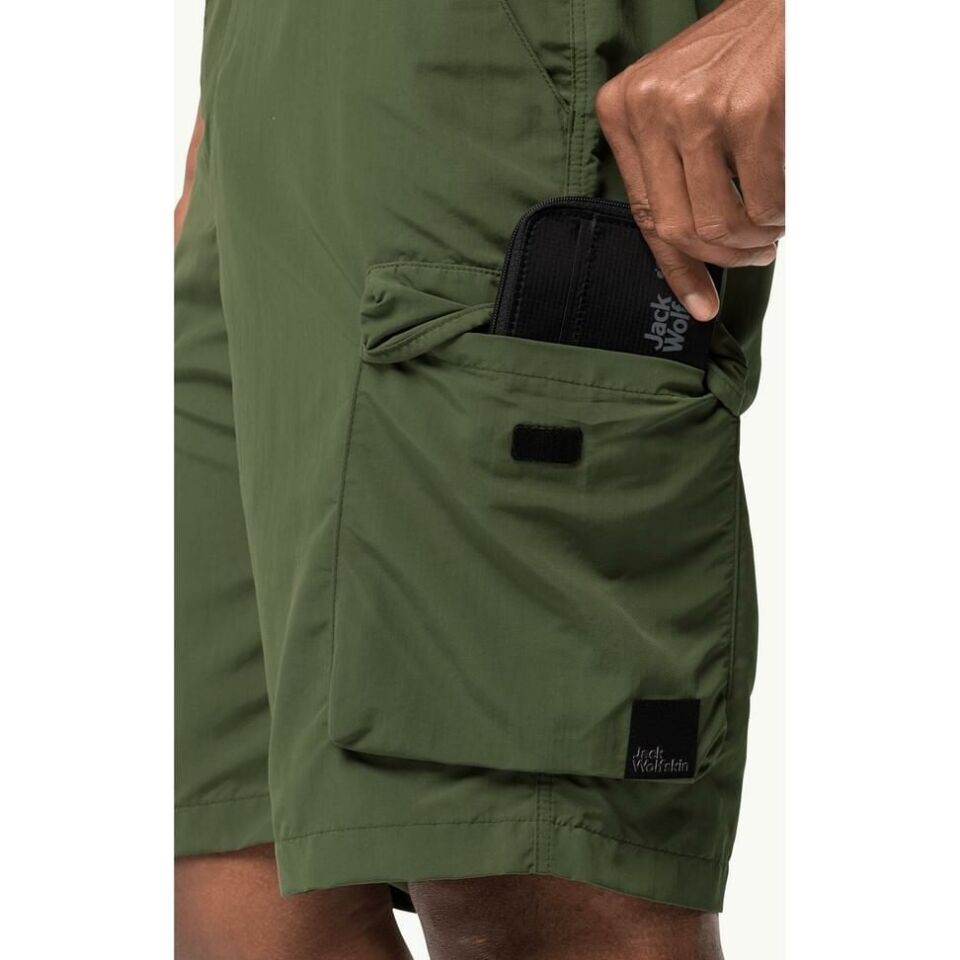Jack Wolfskin Kalahari Cargo Erkek Şort HAKİ - 54