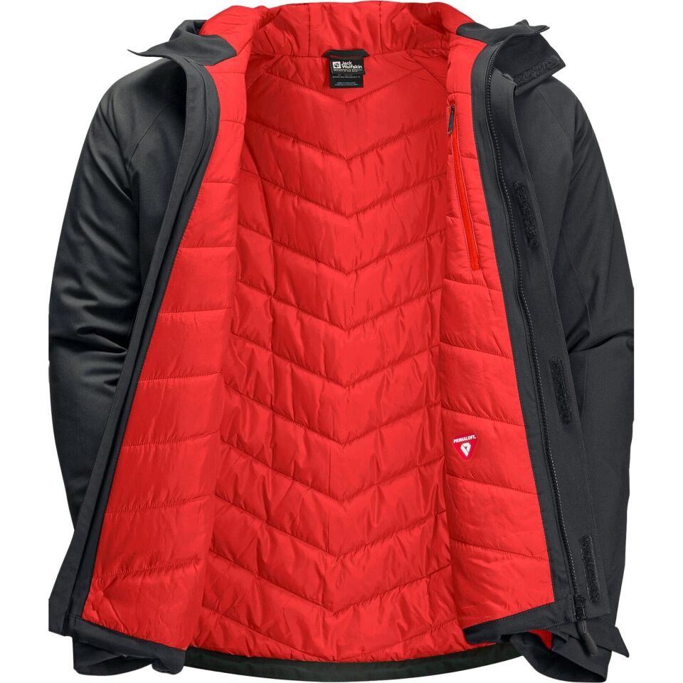 Jack Wolfskin Troposphere Erkek Ceket lacivert-turuncu - M