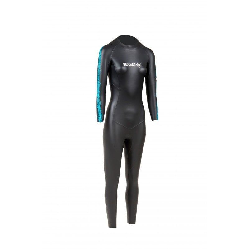 BEUCHAT Elbise ZENTO 2 mm. Kadın, Triathlon, Serbest Dalış ve Yüzme Elbisesi S